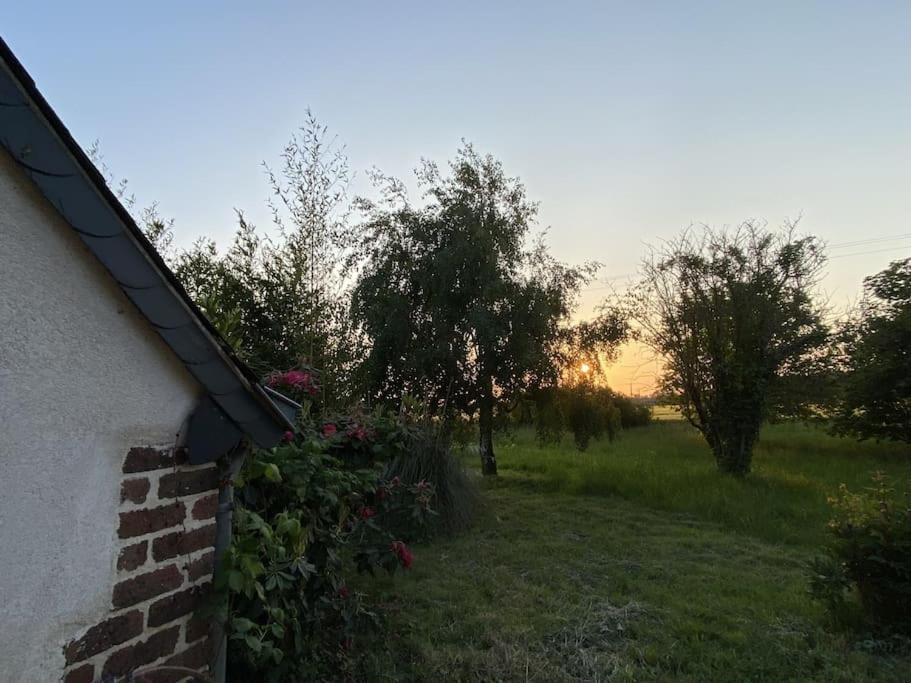 Vila Longere Typique Perche Fontaine-Raoul Exteriér fotografie